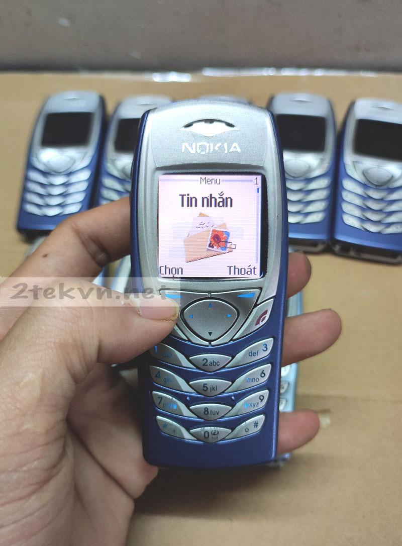 Điện thoại Nokia 6100 cổ full pin sạc - HÀNG CHÍNH HÃNG
