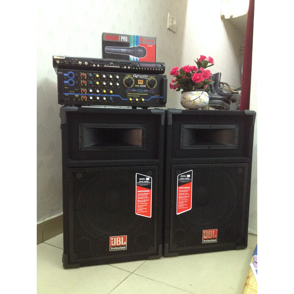 NGUYÊN DÀN KARAOKE JB CHƠI NHẠC SÓNG TẶNG MICRO ARIRANG + 10 MÉT DÂY LOA