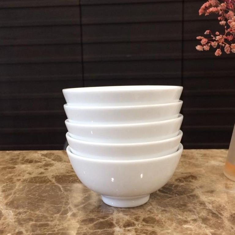 Bộ 5 chén nước mắm Minh Long 9 cm Trắng Ngà