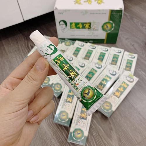Bôi nấm, á sừng, vảy nến, tổ đỉa, ghẻ ngứa, mề đay, hắc lào, lang ben hàng có sẵn tip  xanh lá 15gr