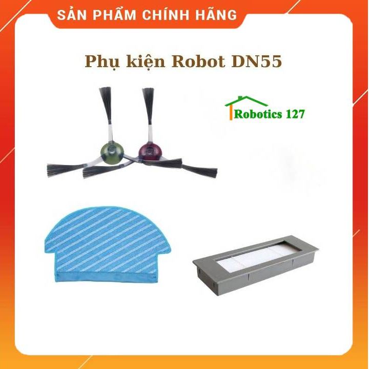 Bộ Phụ Kiện Robot hút bụi Ecovacs Deebot DN55