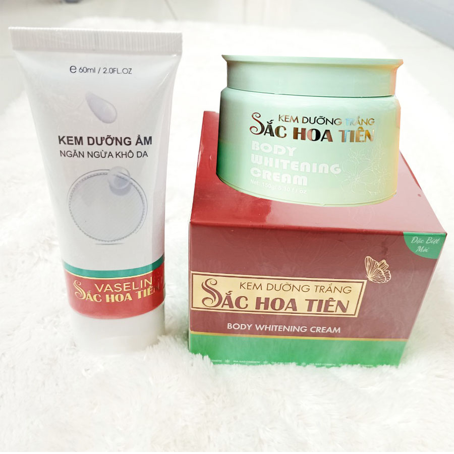 Kem dưỡng trắng da toàn thân Sắc Hoa Tiên