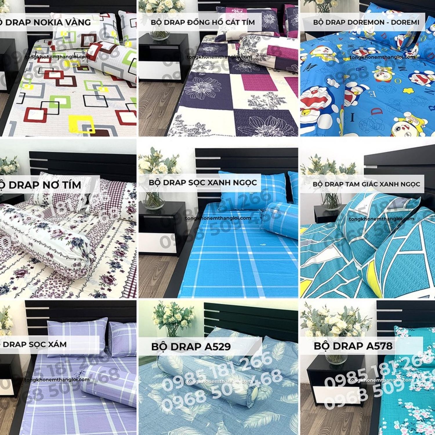 Vỏ gối cotton thắng lợi chính hãng, vỏ gối 50x70, vỏ gối 40x60, vỏ gối ôm, vỏ gối em bé thắng lợi