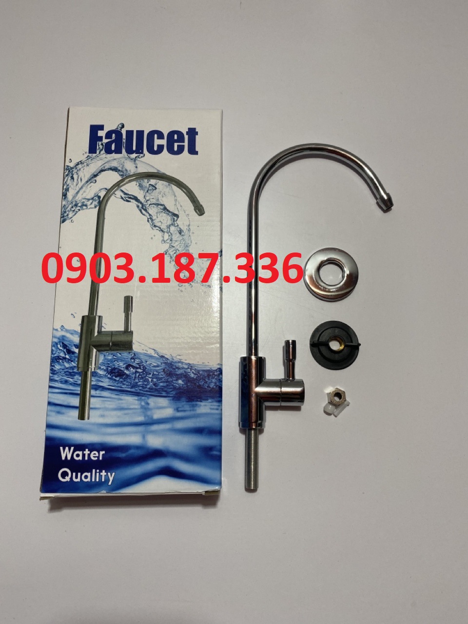 Vòi gạt lấy nước máy lọc nước RO