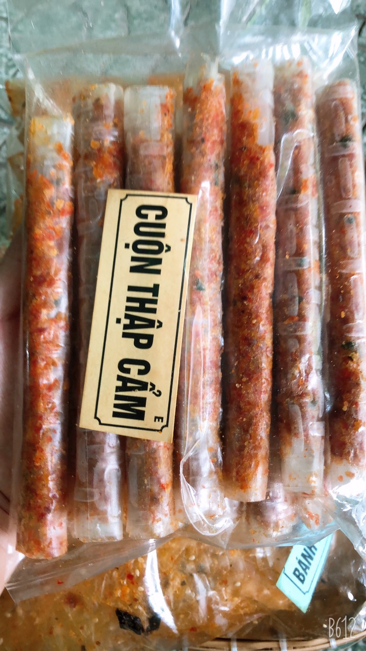 Bánh Tráng Cuộn Thập Cẩm( bịch 500gr cây hoặc cắt khúc) - Bánh Mềm, Cay Cay, Có Bánh Mới Mỗi Ngày - Đặc Sản Tây Ninh Chính Gốc - Đảm Bảo An Toàn Sức Khỏe - Có Giá Tốt Cho Sỉ Từ 5Kg