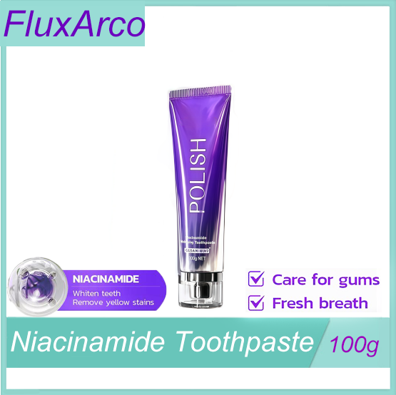 Fluxarco Niacinamide Ice White Toothpaste - Cold Mint (100g)