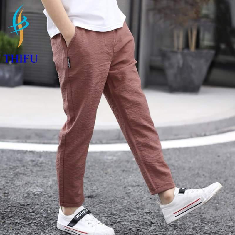 [HCM]Quần Jogger Đũi Nam Cao Cấp  co giản bốn chiều mịn mát bao chất