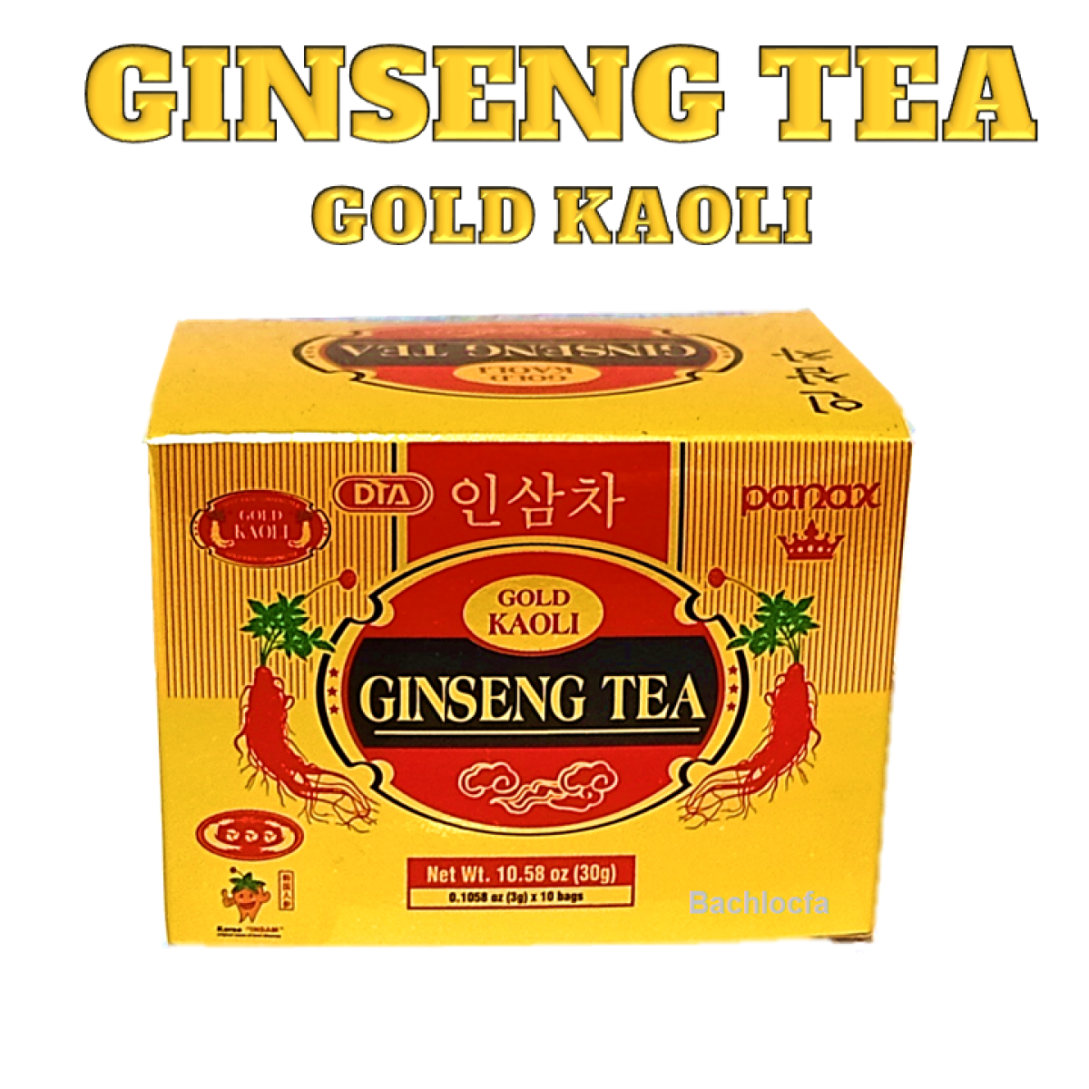 [Combo 10 gói] Trà Sâm GoldKaoli , trà sâm hàn quốc Gold Kaoli tăng cường sức đề kháng