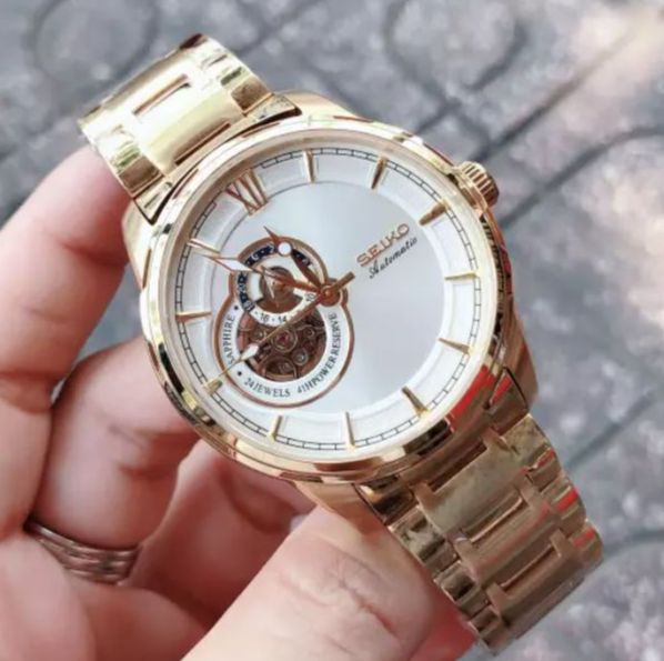Đồng hồ cơ nam seiko automatic - bào hành 12 tháng