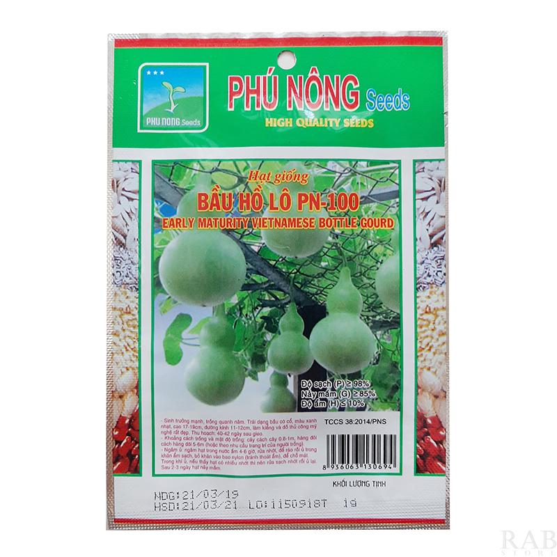 [HCM]Hạt giống bầu hồ lô trái to sai quả kháng bệnh tốt thích hợp nhiều khu vực thổ nhưỡng