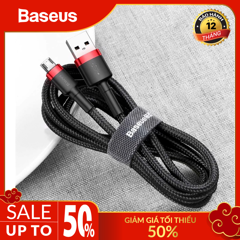 Cáp Baseus Cafule Micro USB Cho Smartphone Android 2.4A