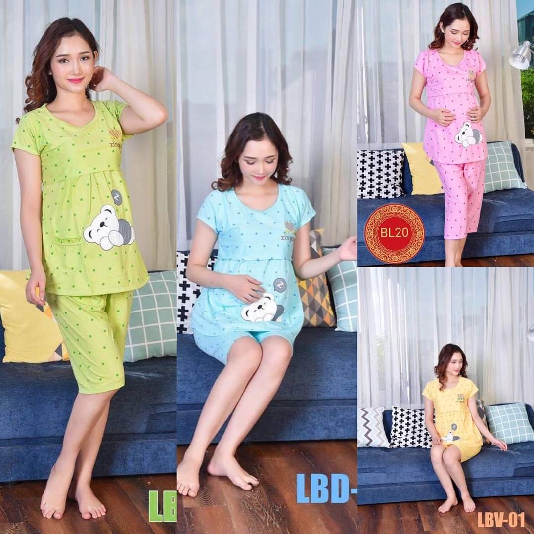 Bộ lửng bầu và sau sinh cb đủ size , chất 100% cotton