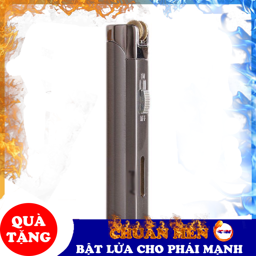 Bật lửa khò Chuẩn Men 1 tia dùng gas lửa mạnh không bị tắt trước gió - GD0843