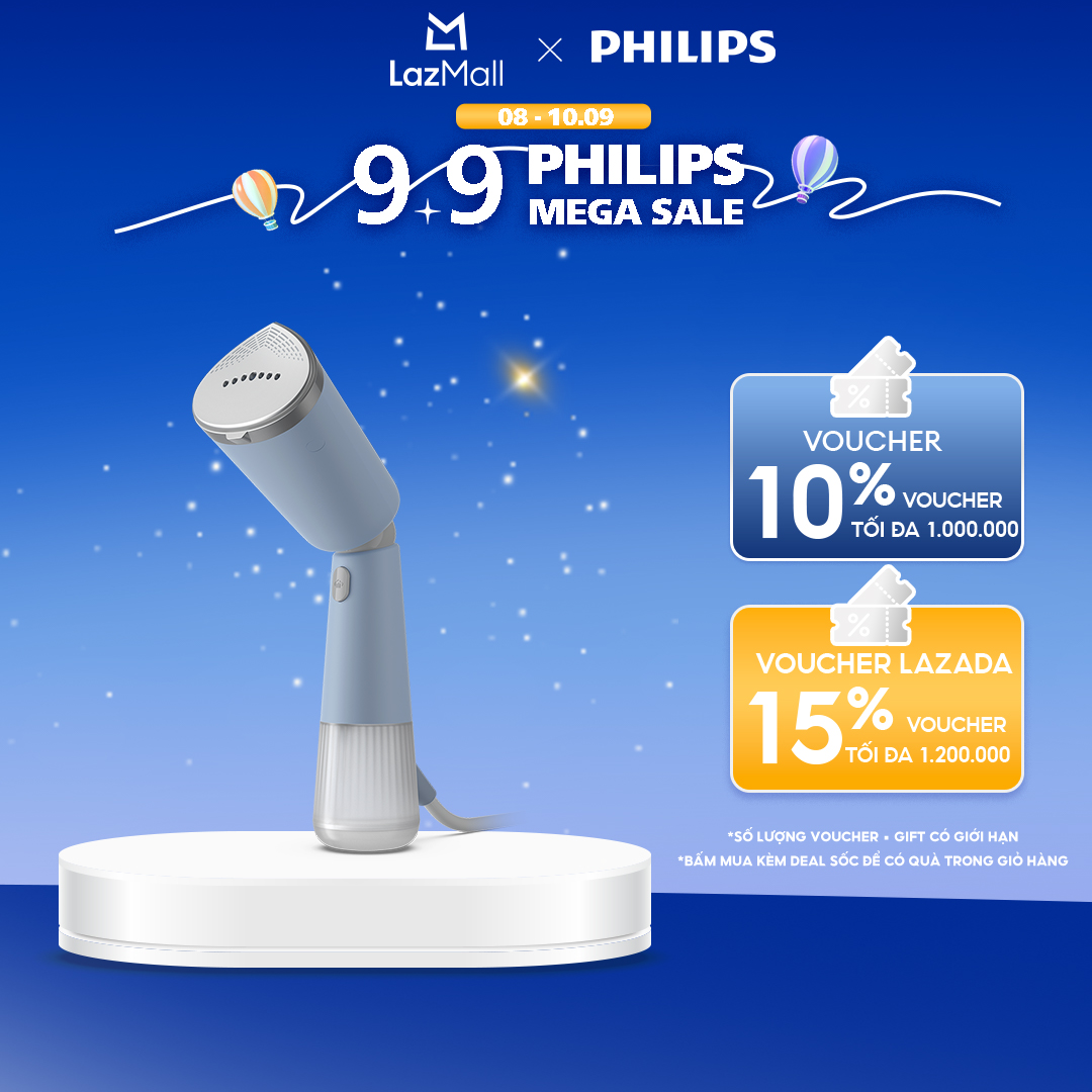 Bàn Ủi Hơi Nước Cầm Tay Philips STH5020/20 |1400W - Hàng Chính Hãng