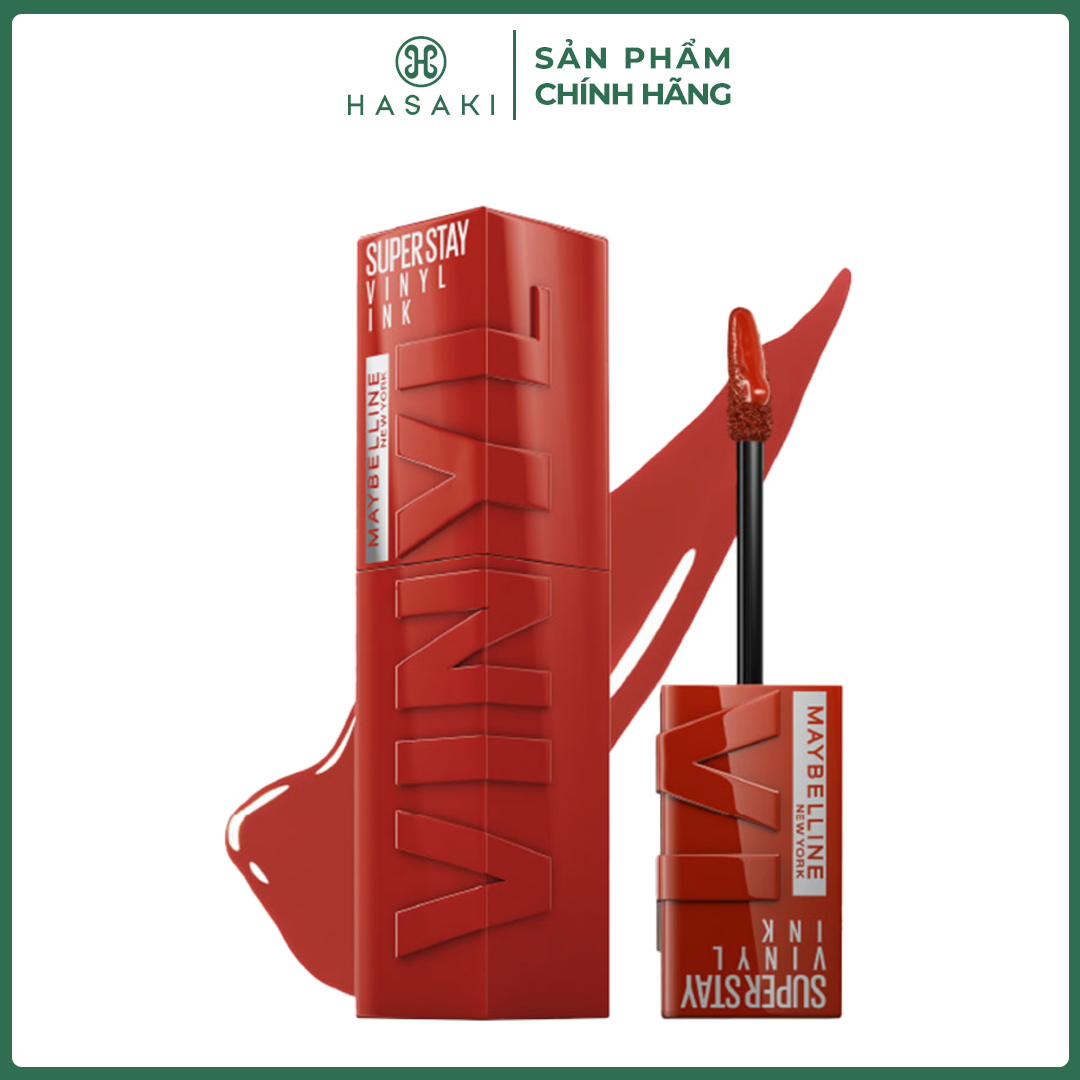  Son Bóng Bền Màu Nhẹ Môi Maybelline New York Superstay Vinyl Ink 4.2ml Hasaki Sản Phẩm Chính Hãng 