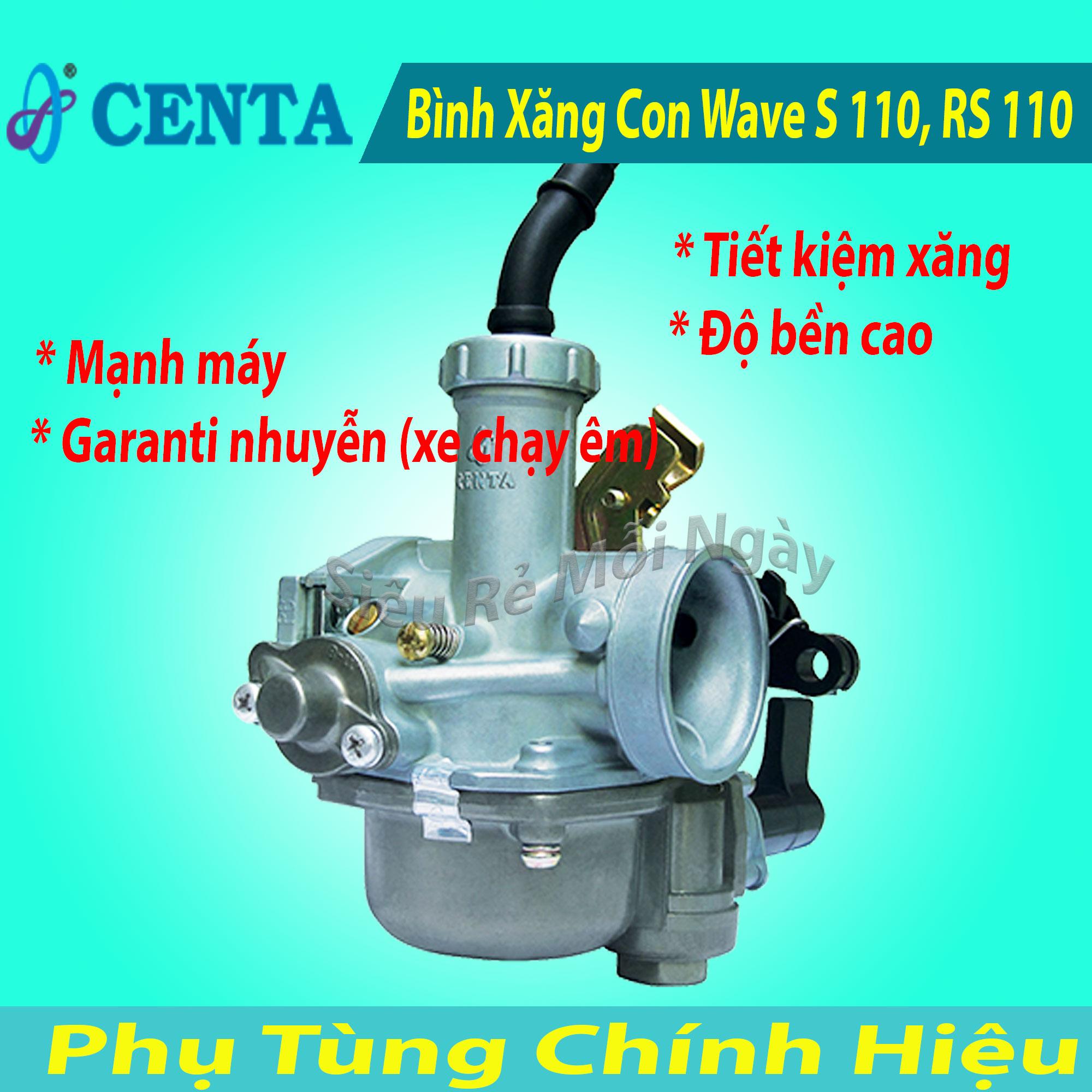 [HCM]Bộ Chế Hòa Khí Tiết Kiệm Xăng Xe Honda Wave S110cc Wave RS 110cc