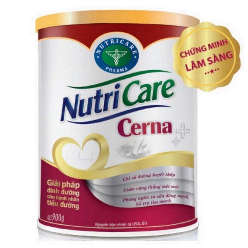 Nutricare cerna dinh dưỡng cho người bệnh tiểu đường