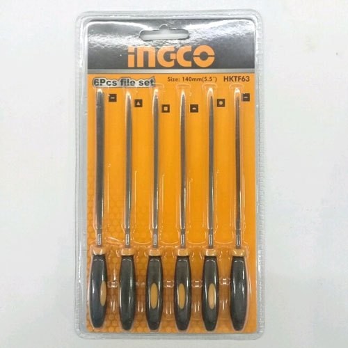 Bộ 6 giũa sắt ingco hktf63