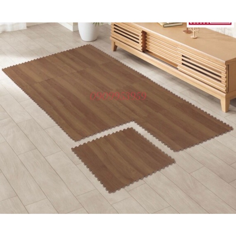 Thảm vân gỗ 45×45×1cm và 30×30×1cm