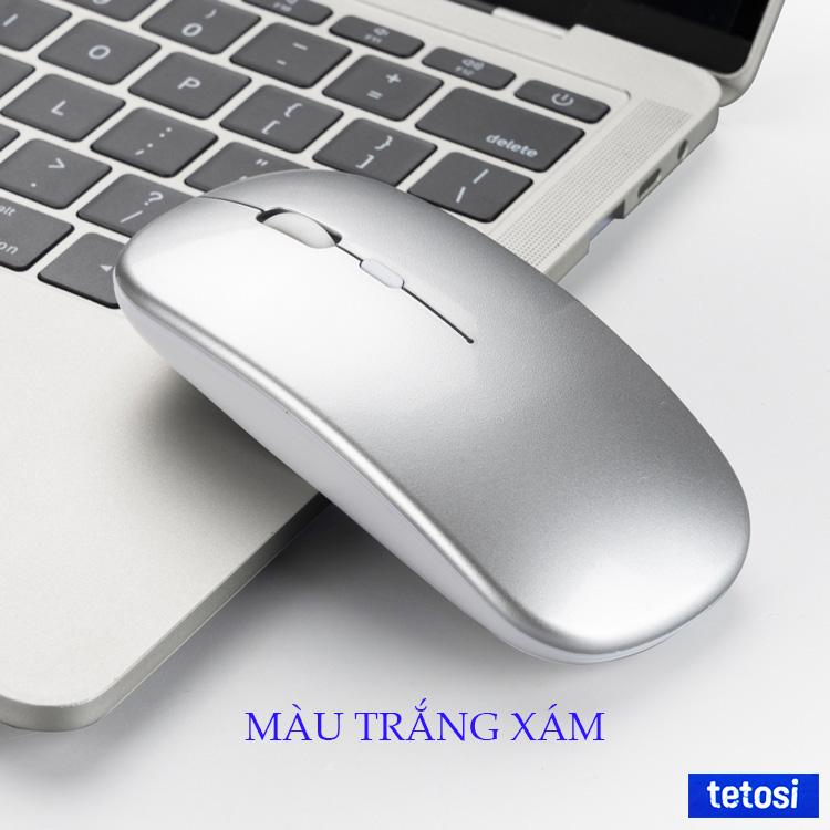 [HCM][PHIÊN BẢN 2020] Chuột Không Dây Bluetooth Bản Nâng Cấp Dùng Pin Không Âm Thanh Không Phát Quang Nhỏ Gọn Apple Pin khỏe Không Bị Stress Khi Dùng Như Như Chuột Thường Có Âm Thanh Phát Ra TETOSI
