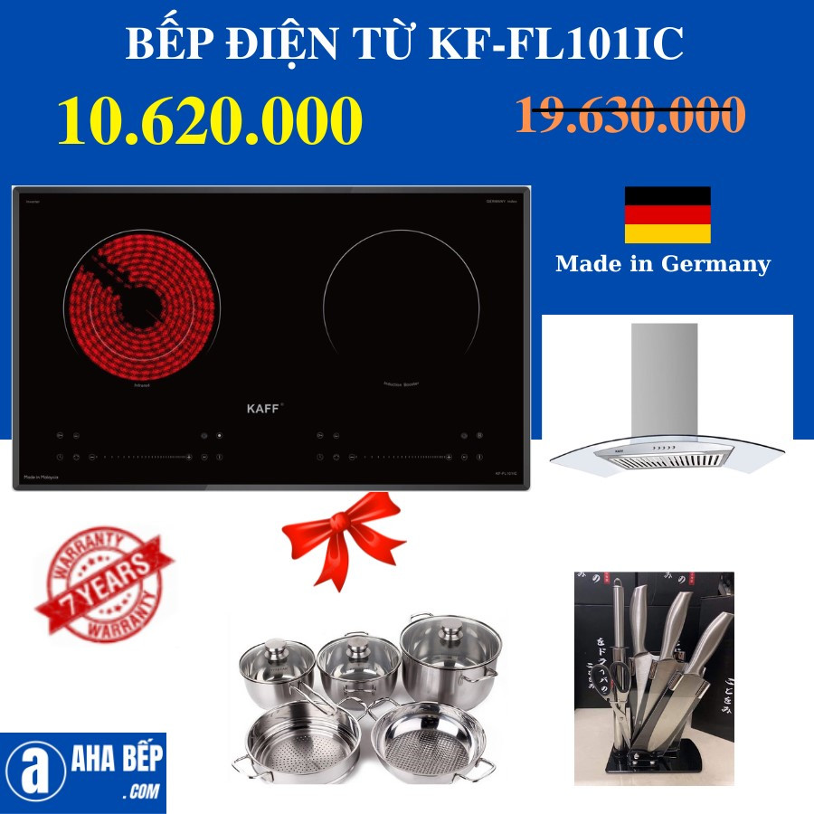 Bếp điện từ kaff kf-fl101ic - hàng chính hãng
