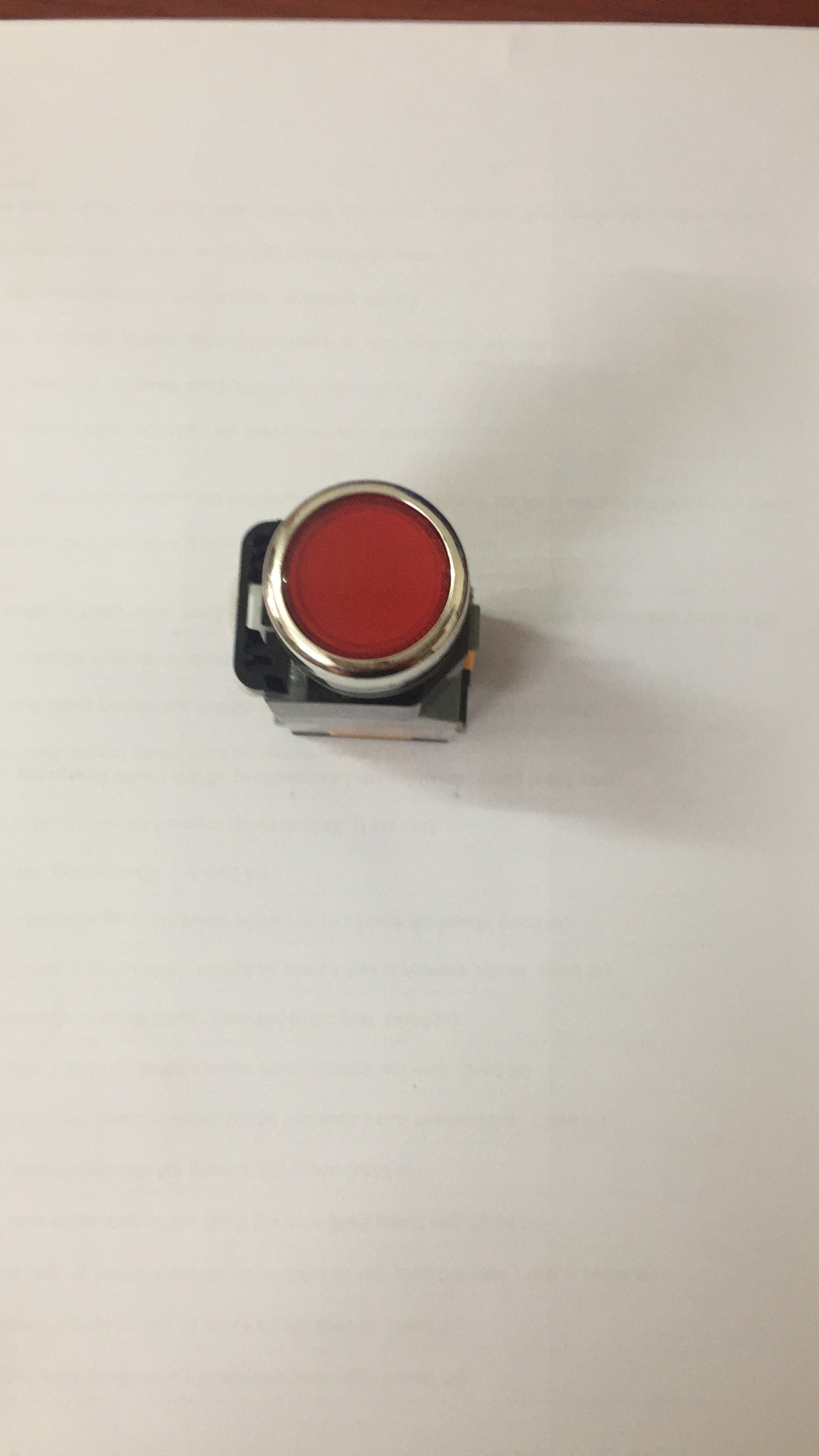 Nút nhấn nhả có đèn phi 22 LA39-11 đỏ