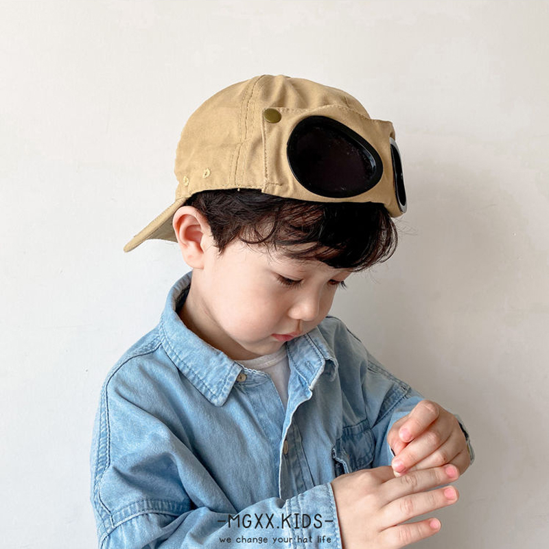 Mũ kết kiểu dáng phi công cho bé từ 3 đến 8 tuổi