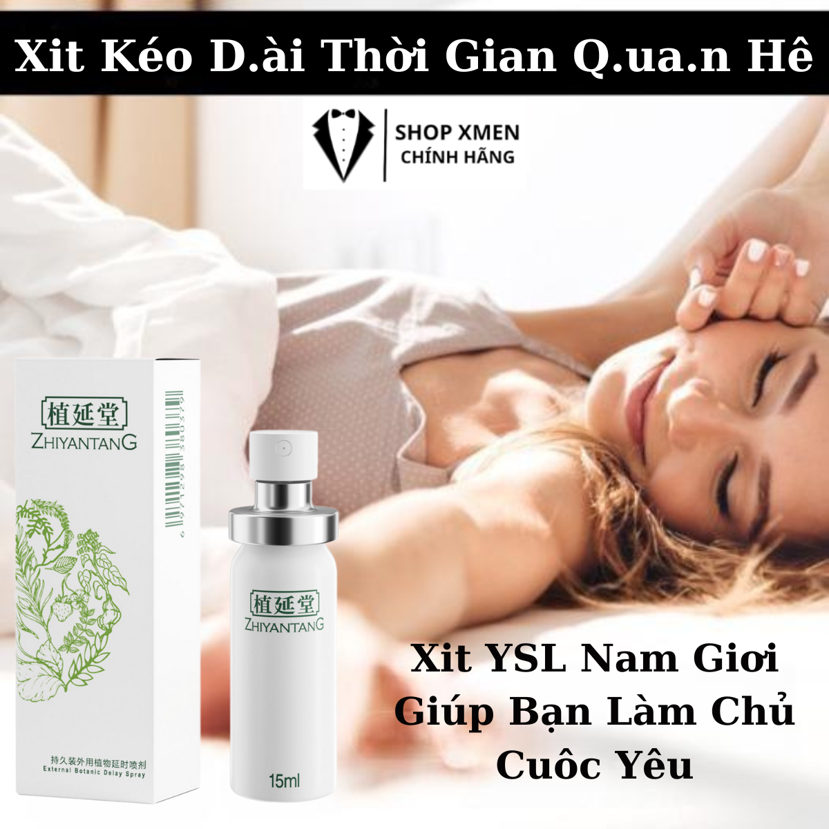 Xit Kéo Dài Thời Gian, 60 Phut TRONG TẦM TAY BẠN, GIÚP BẠN TỰ TIN HƠN. che tên sp