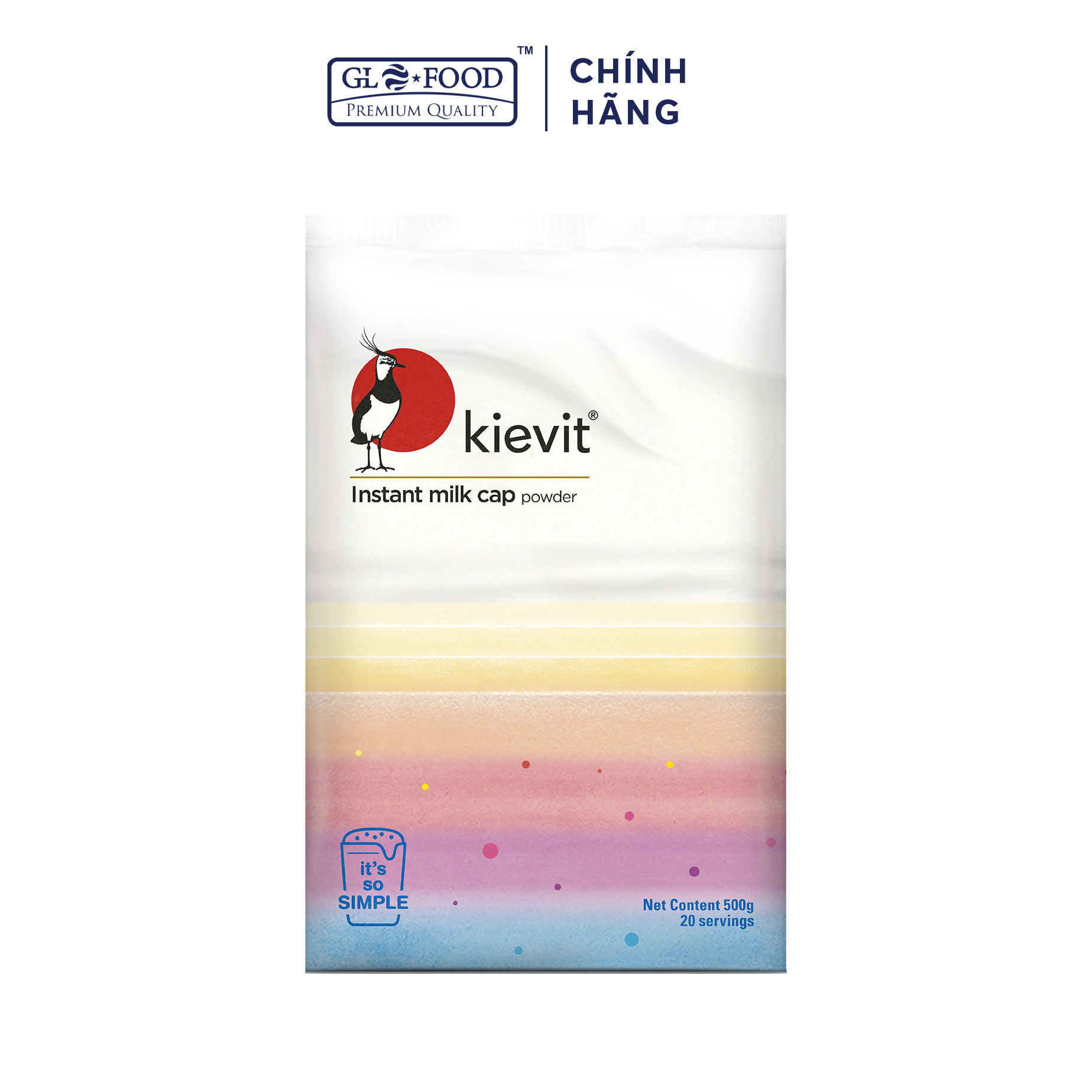 BỘT MILK FOAM 500 G - MILK CAP KIEVIT
