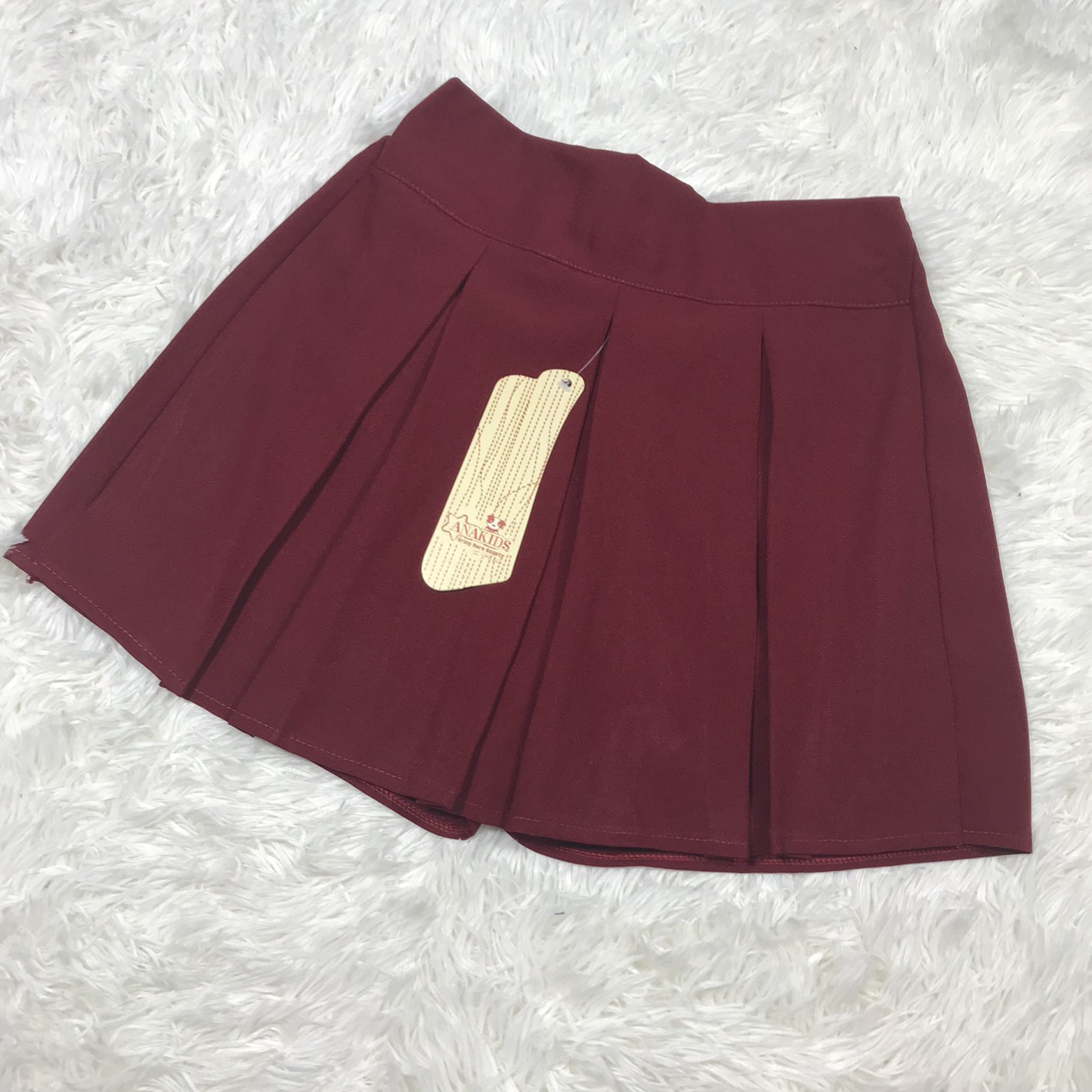 Quần short đùi nữ giả váy thời trang hàn quốc mới - quần short, quần đùi giả váy xếp ly chất liệu kaki mềm mịn - quần short thắt nơ