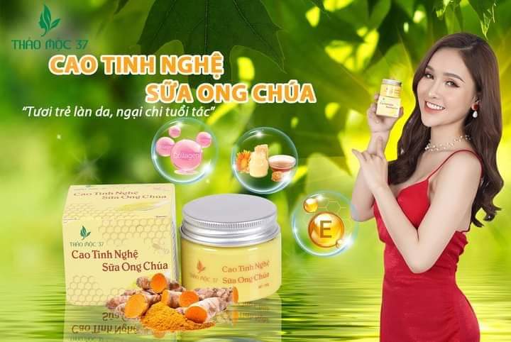 [Chính Hãng] Combo 2 Hũ Cao Tinh Nghệ Sữa Ong Chúa Thảo Mộc 37