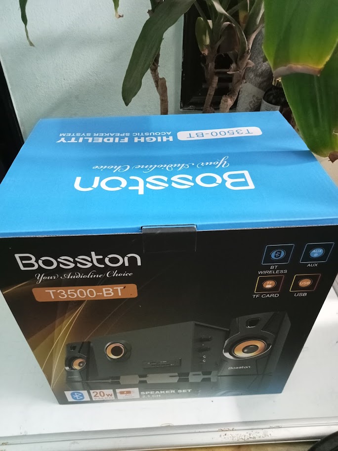 Loa boston t3500-bt bluethooth có điều khiển từ xa, usb, thẻ nhớ