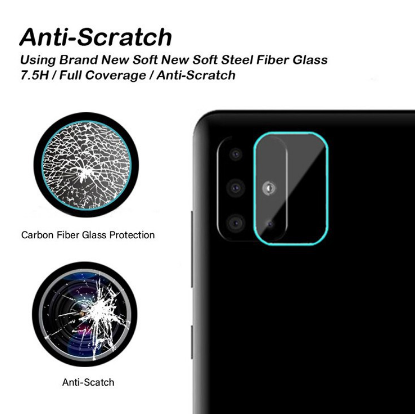 Dán cường lực camera Samsung Galaxy A51 siêu bền, siêu trong