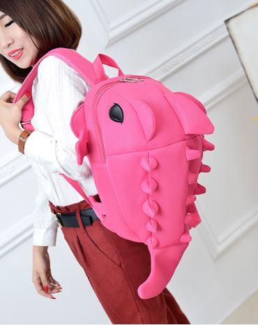 Balo khủng long bạo chúa size lớn đủ màu (xanh lá cây, đen, xanh dương, hồng, xám