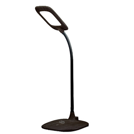 Đèn bàn sạc LED bảo vệ thị lực Điện Quang ĐQ LDL12B 6BL (Pin Lithium, 6W, màu đen, vỏ giả gỗ)