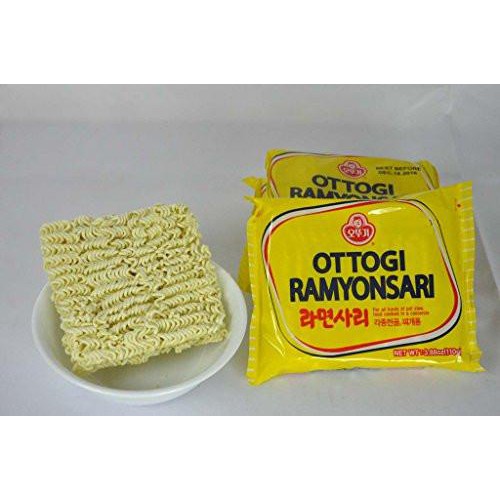 Sỉ 1 thùng mì không gia vị hàn quốc 40 gói/ 1 gói 110g