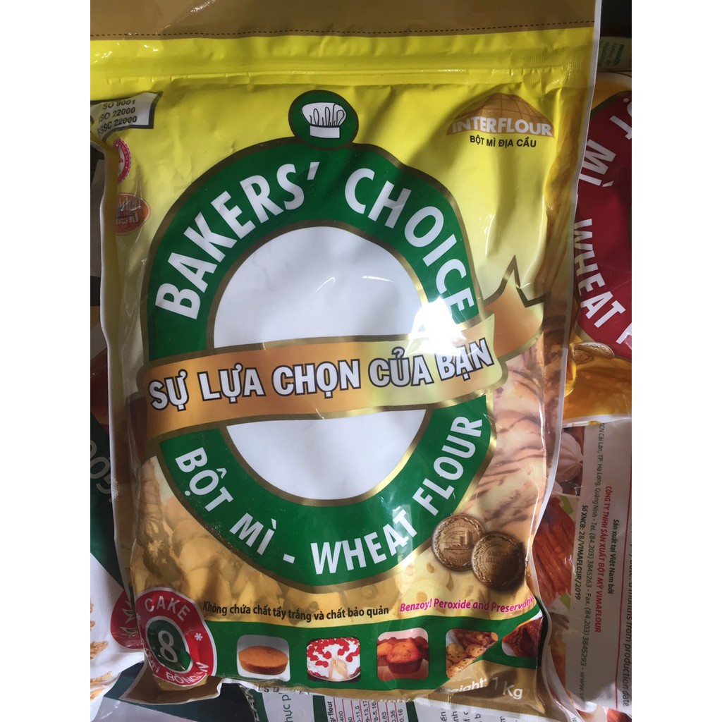 Bột số 8 baker choice 1kg