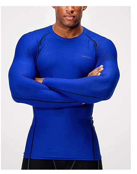 [HCM]Áo combat bó cơ nam DEVOPS tay dài form ôm body co dãn phù hợp chơi thể thao bóng đá bóng rổ gym work out