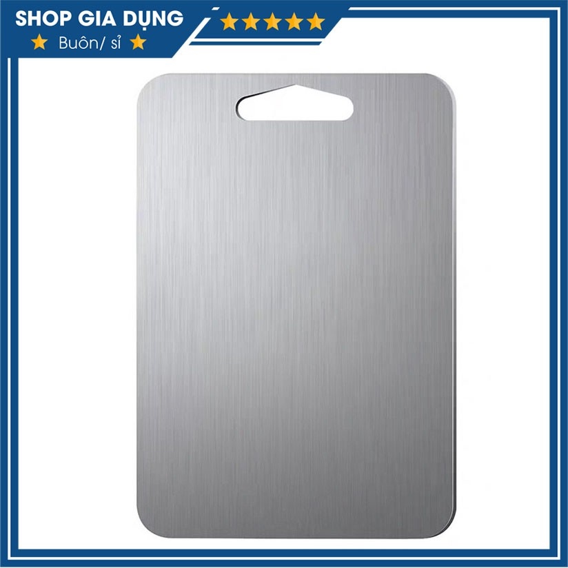 ❡✟ Thớt Inox 304 Kháng Khuẩn Cừờng Lực- Vệ Sinh Dễ Dàng- Rã Đông Nhanh - Chống Ẩm Mốc - Không Xước Dăm- Không Mùn Gỗ