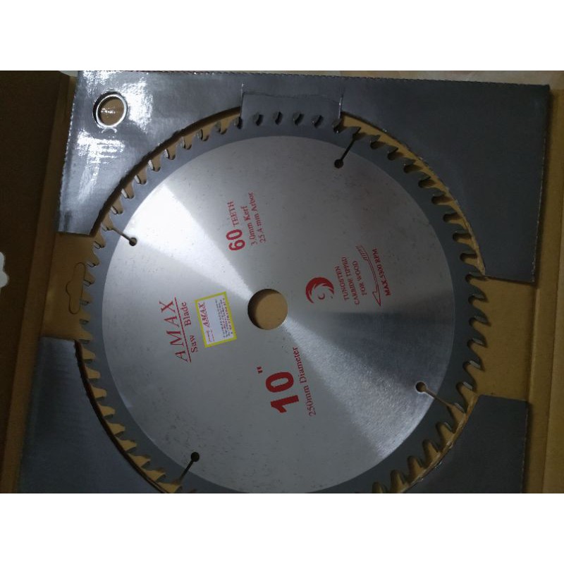 Lưỡi Cắt Gỗ Amax 250 Loại 60 Răng