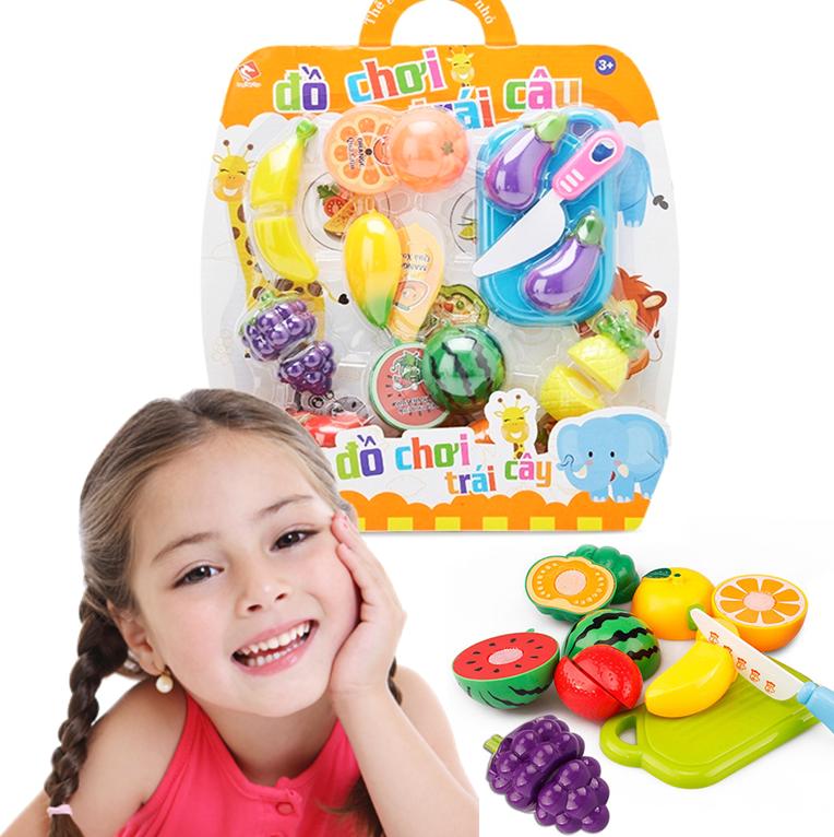 Trọn bộ đồ chơi cắt trái cây ngộ nghĩnh cỡ lớn