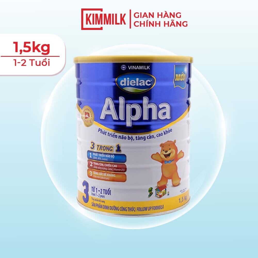 Sữa bột dielac alpha 3 1.5kg