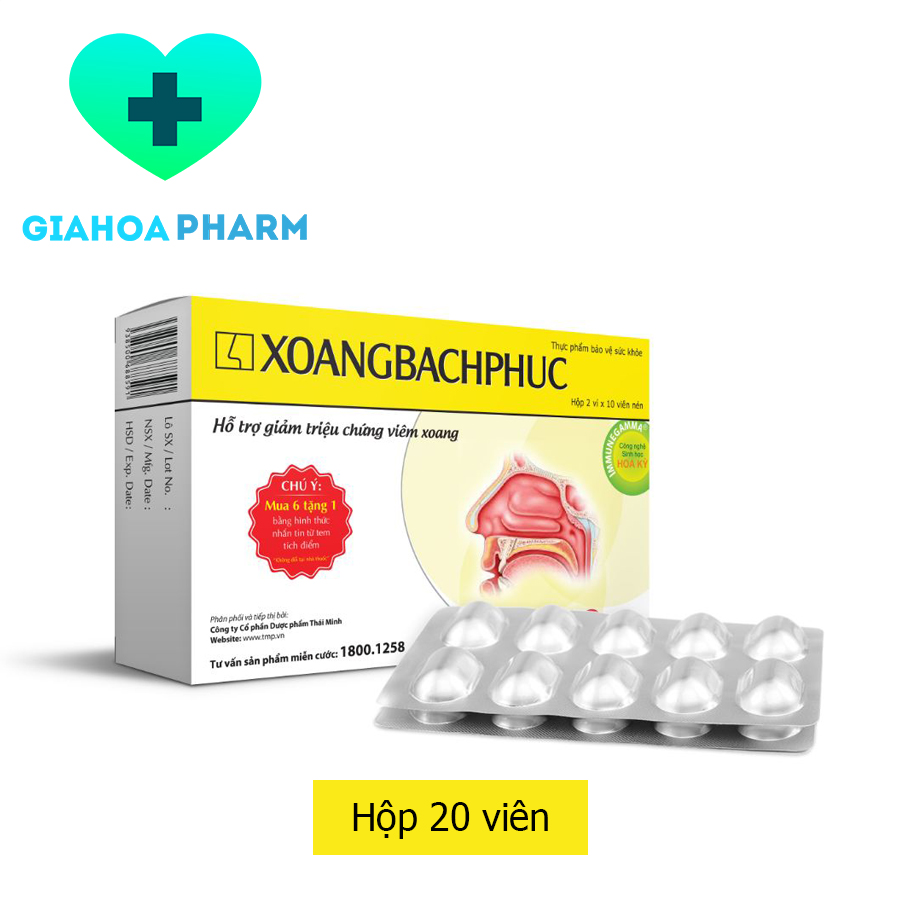 Xoang bách phục - Giảm dị ứng bớt viêm xoang