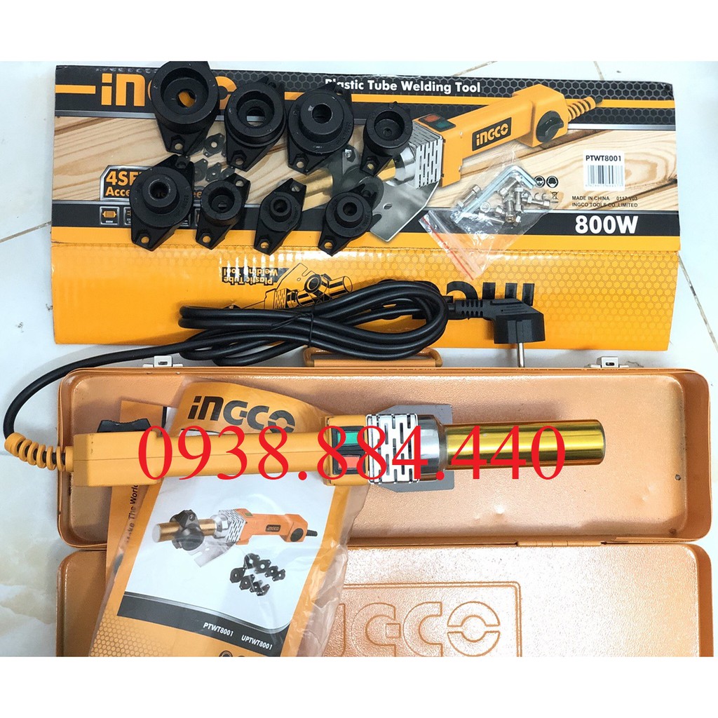 Máy hàn ống nhựa 800w ingco ptwt8001