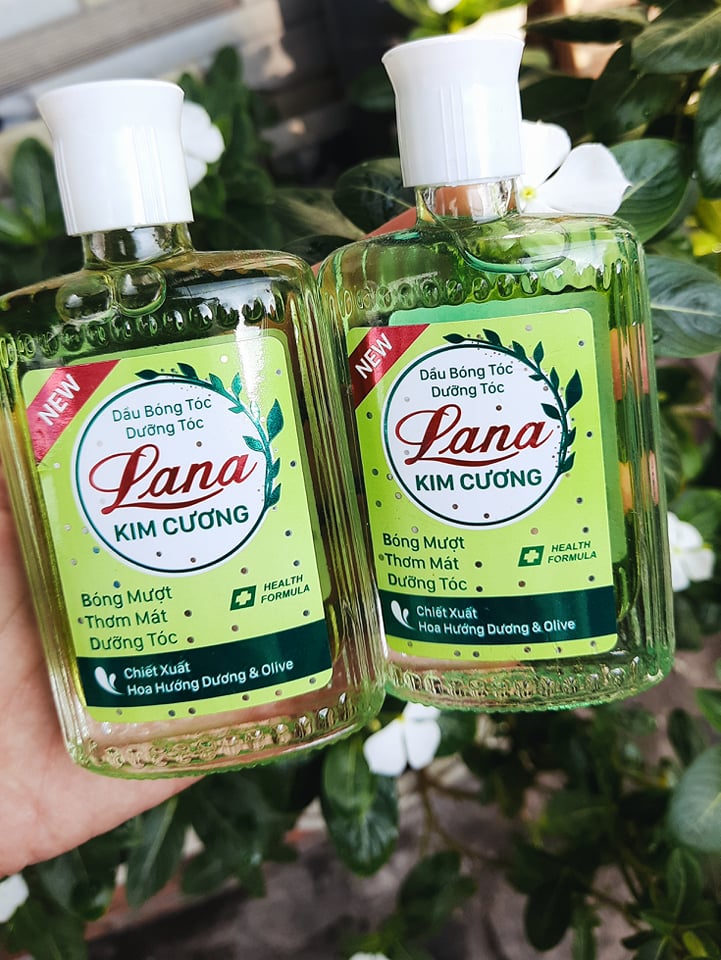 Dầu bóng tóc Dưỡng tóc hương hoa hướng dương lana kim Cương 40ml