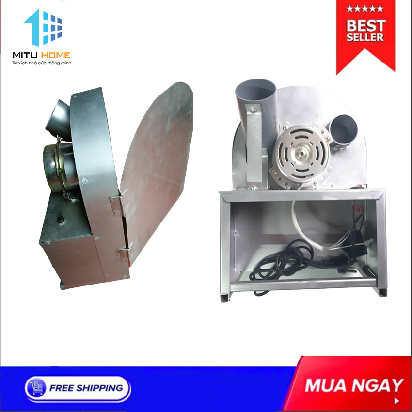 MÁY THÁI HÀNH TỎI SẢ CHẠY BẰNG MÔ TƠ ĐIỆN 220V - MITUHOME - MTH02 DÙNG TRONG CHẾ BIẾN HÀNH KHÔ, SẢ, TỎI,  SU HÀO, CÀ RỐT- TẶNG KÈM 3 LƯỚI DAO THAY THẾ
