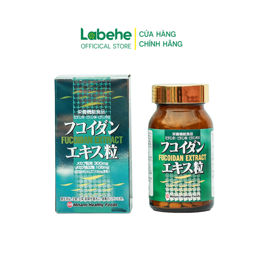 Viên Uống Tảo Fucoidan Minami 240 Viên