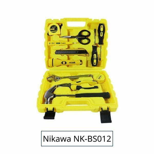 Bộ dụng cụ 12 món nikawa nk-bs012 - bảo hành 36 tháng