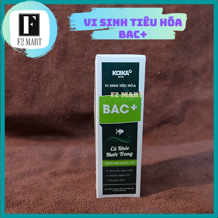 Vi sinh koika bac+, vi sinh tiêu hóa cho bể cá cảnh chai 100ml