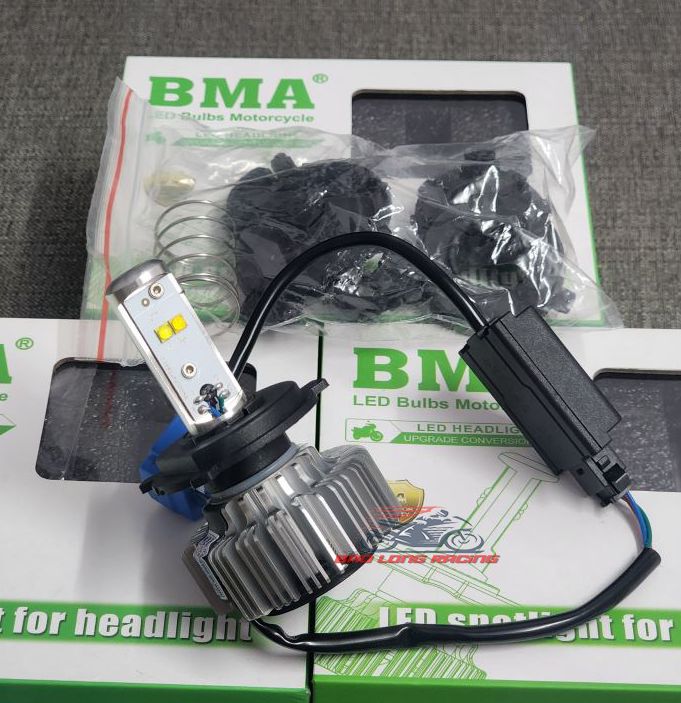 Đèn pha led cree 4 tim - 20w t16 dành cho xe máy,moto,oto
